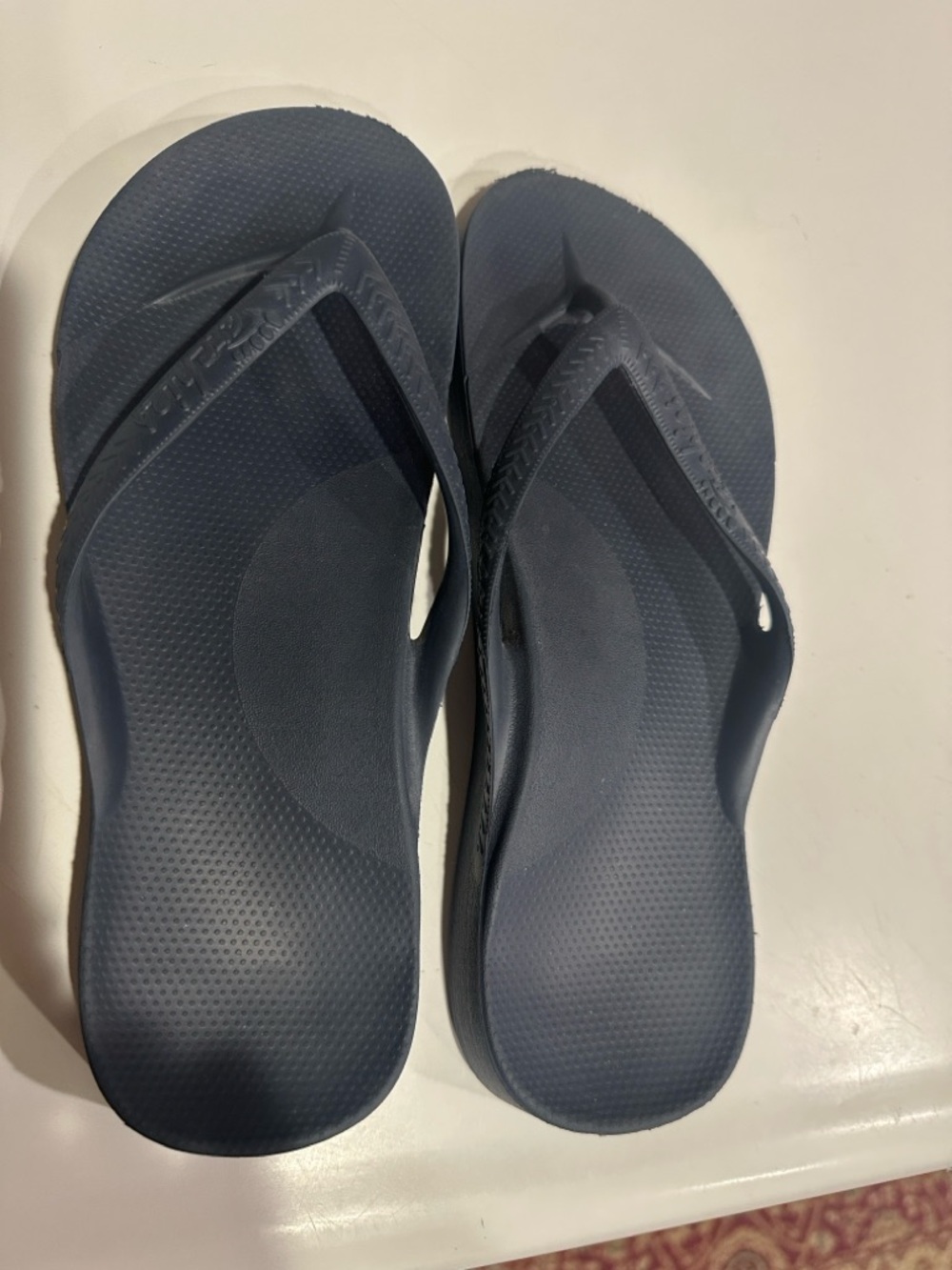 Archies Navy Flip Flops